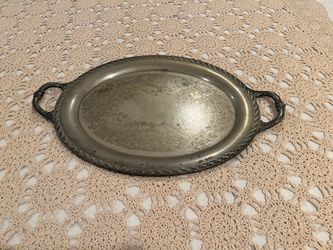 4 Silver Plated trays