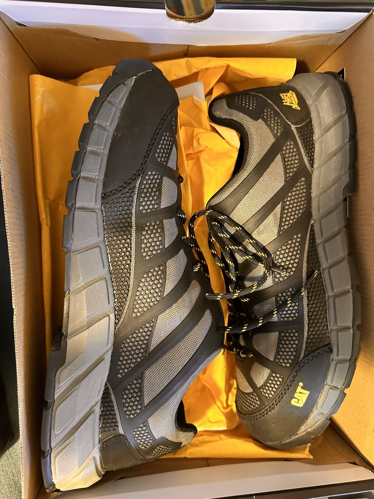 CAT FOOTWEAR MEN'S STREAMLINE COMPOSITE TOE WORK SHOES