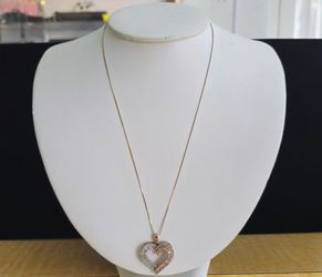 Rose Gold Necklace 10k