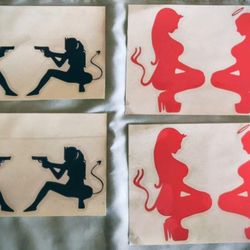 Vehicle  Angel Stickers 