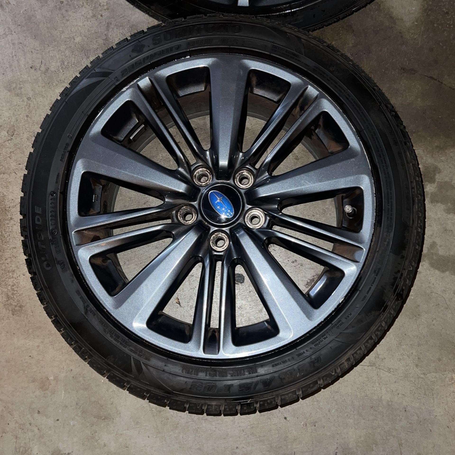 Subaru Wheel And Tire 235/45R17 