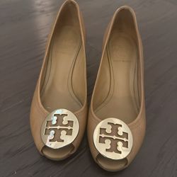 Tory Burch Sally Wedge Brown 