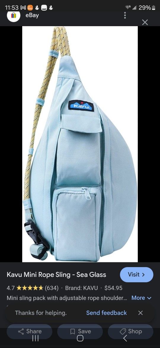 Kavu Cross Body Bag