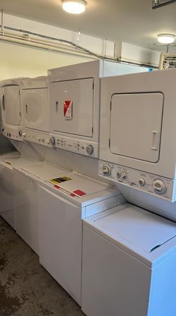 Frigidaire Laundry Center – Top Load Washer + Electric Dryer, 27"