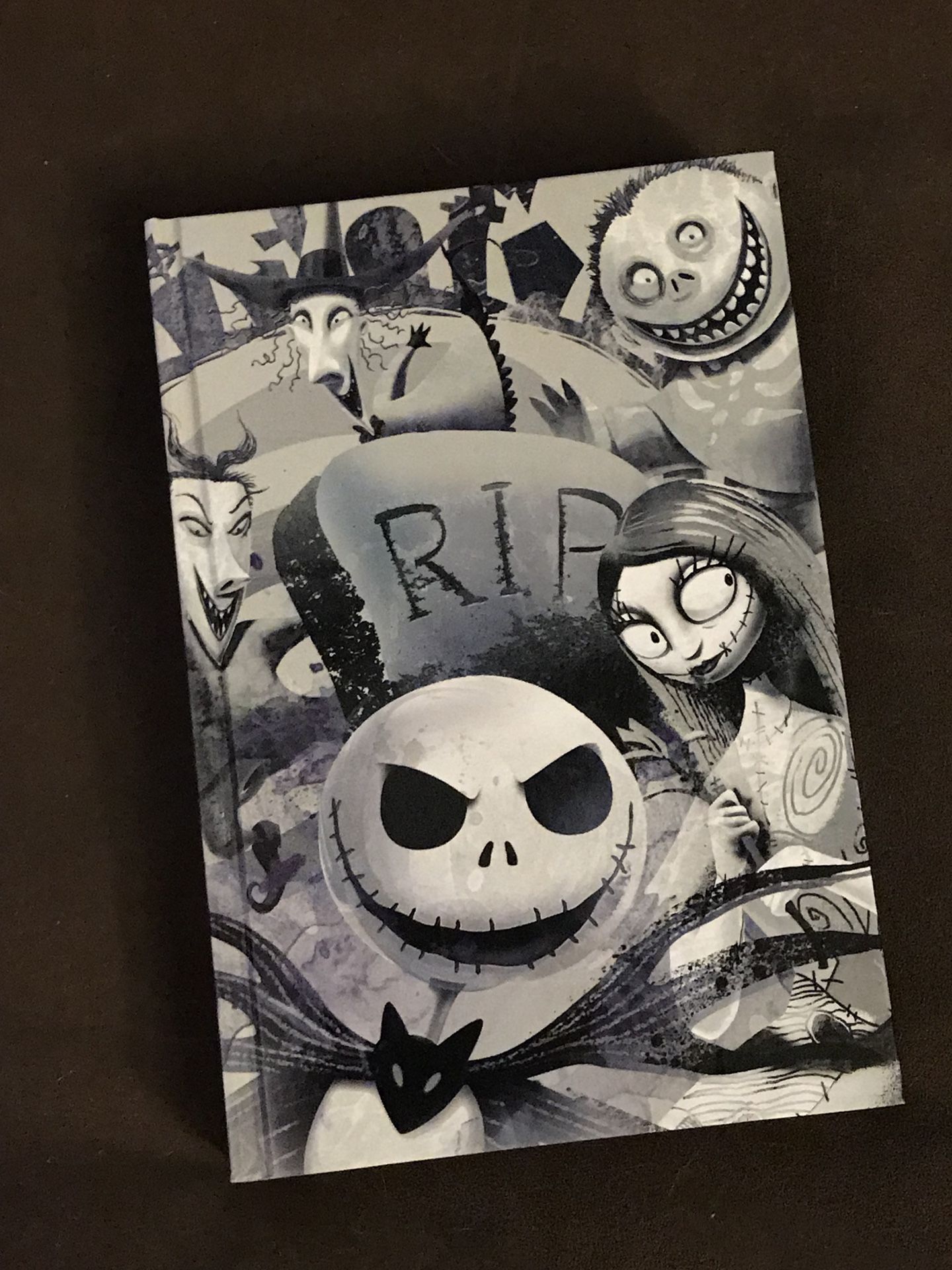 Nightmare before Christmas Jack Skellington Sally journal