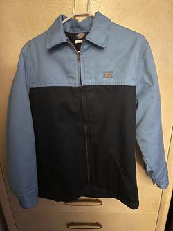 Light Blue and Navy Blue Dickies Work Jacket