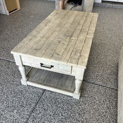 Coffee Table And End Tables