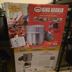 King Kooker seafood boiler/steamer