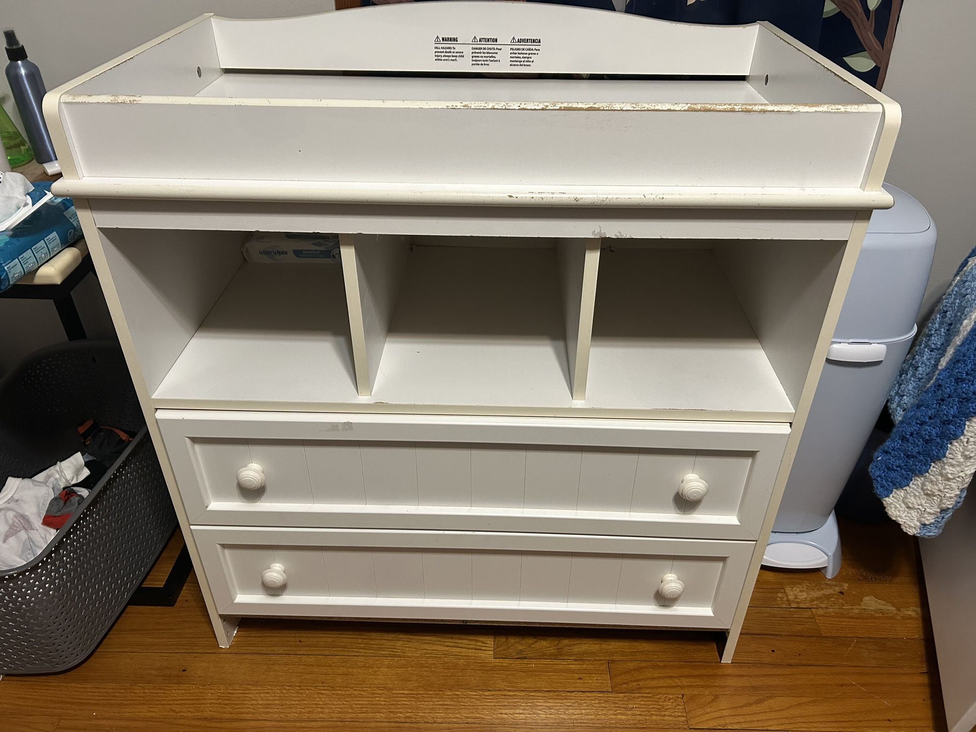 Free White Changing Table