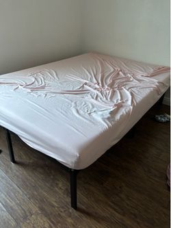 Bed frame with Mattress full size