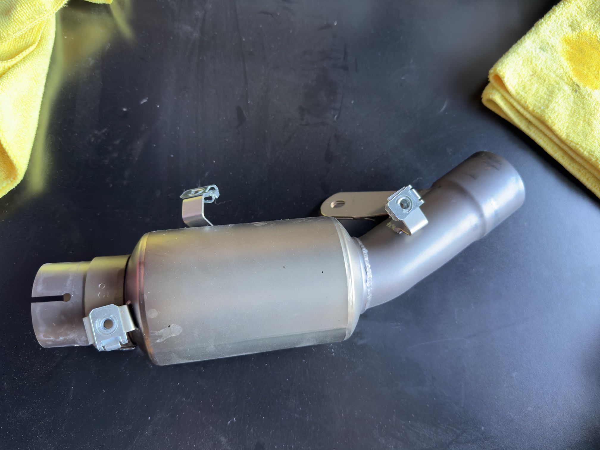 Kawasaki ZX6R Link Pipe Leo Vince