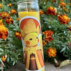 Pikachu Pokéball Rosary Candle Pokémon Gift 