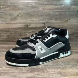 Louis Vuitton Trainers/Black and White color way/Size 11’s/Only worn twice /original price 1,299