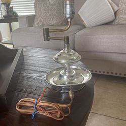 Antique Silver Lamp