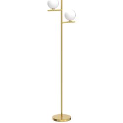 2 Globe Modern Standing Floor Lamp