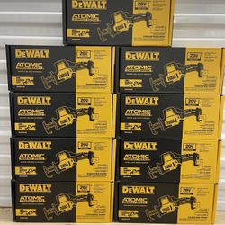 Dewalt atomic Compact 20v Reciprocating Saw - tool Only (qty. 9)