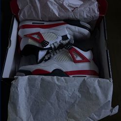 Jordan 4 Red Cement 