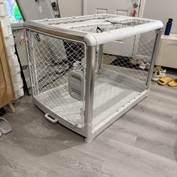 Diggs Revol Dog crate Large White Grey