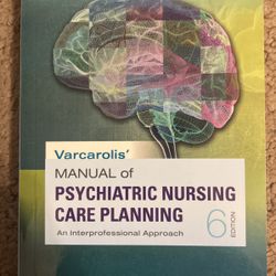Vaecarolis Manual Of Psychiatric Nursing care Planning Textbook 