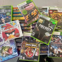 Random Game/VHS Movie Lot Bundle