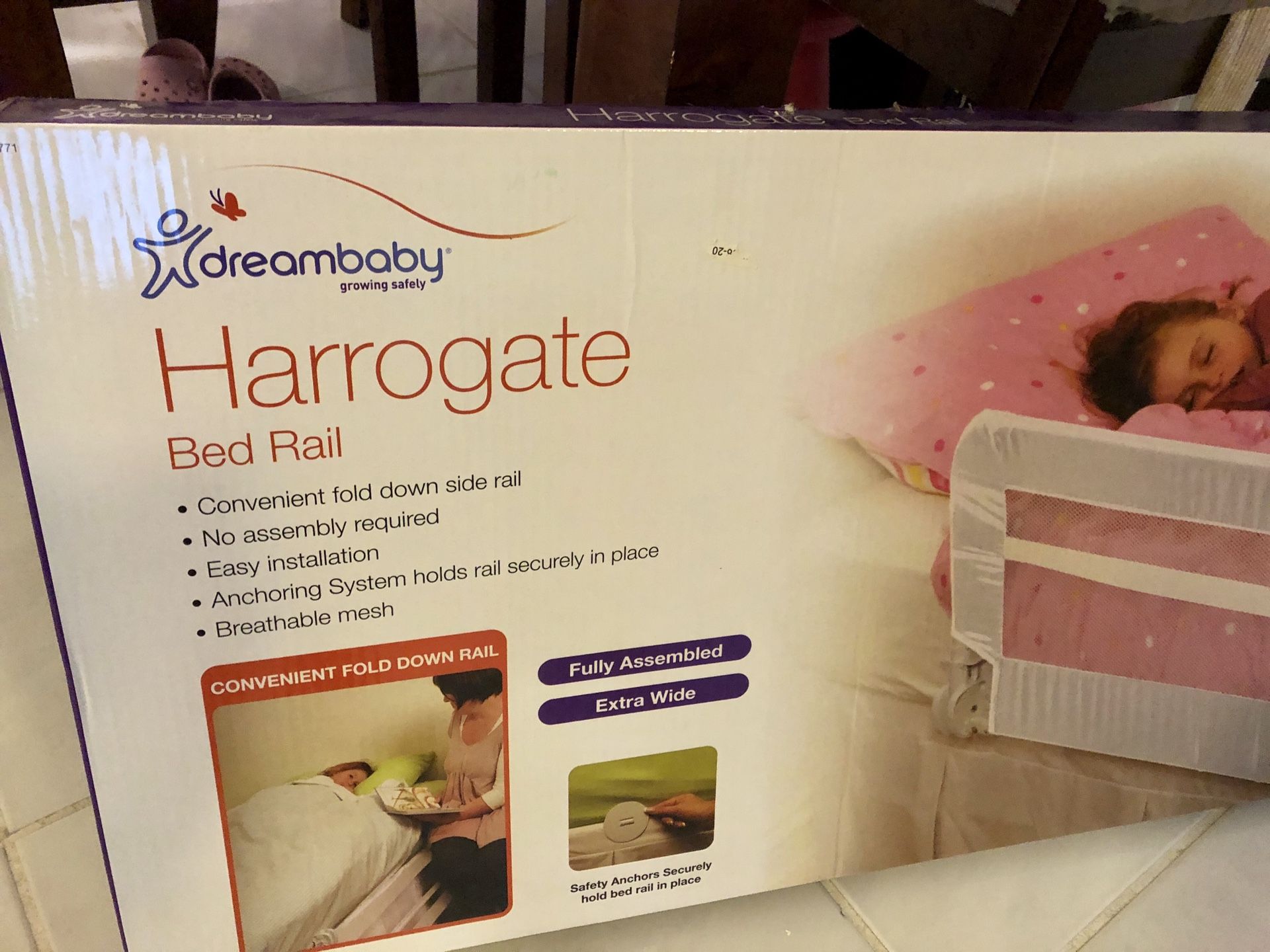 Bed rail , for kids or adults , dream baby Harrogate Bed Rail