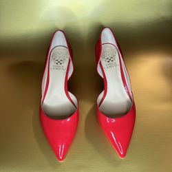 Vince camuto deals red pumps