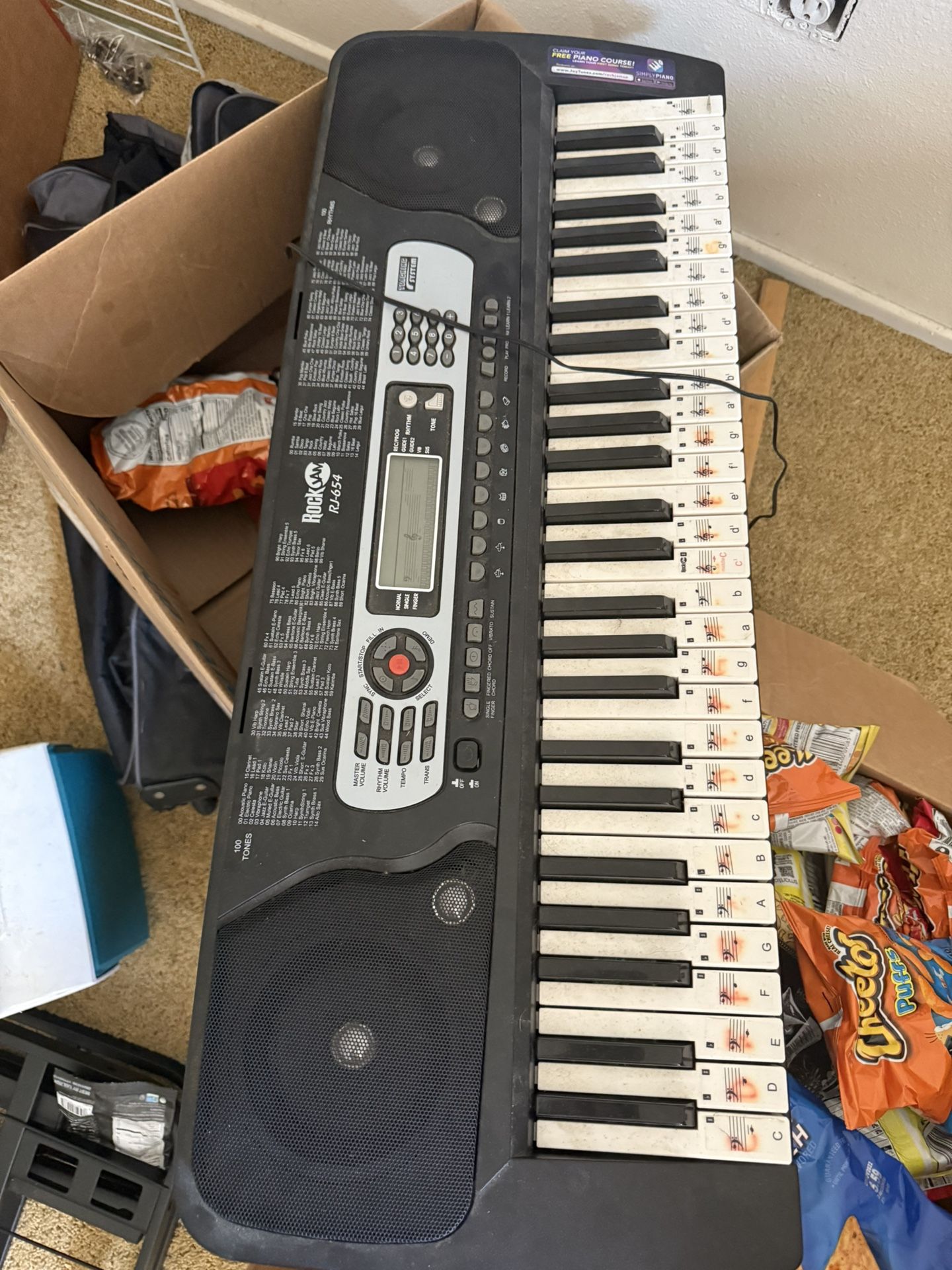 Electronic Keyboard.