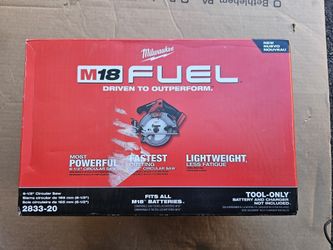 Milwaukee M18 Fuel 6 1/2 Inch Circular Saw 