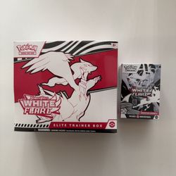 Sealed Pokemon White Flare — ETB + Booster Bundle