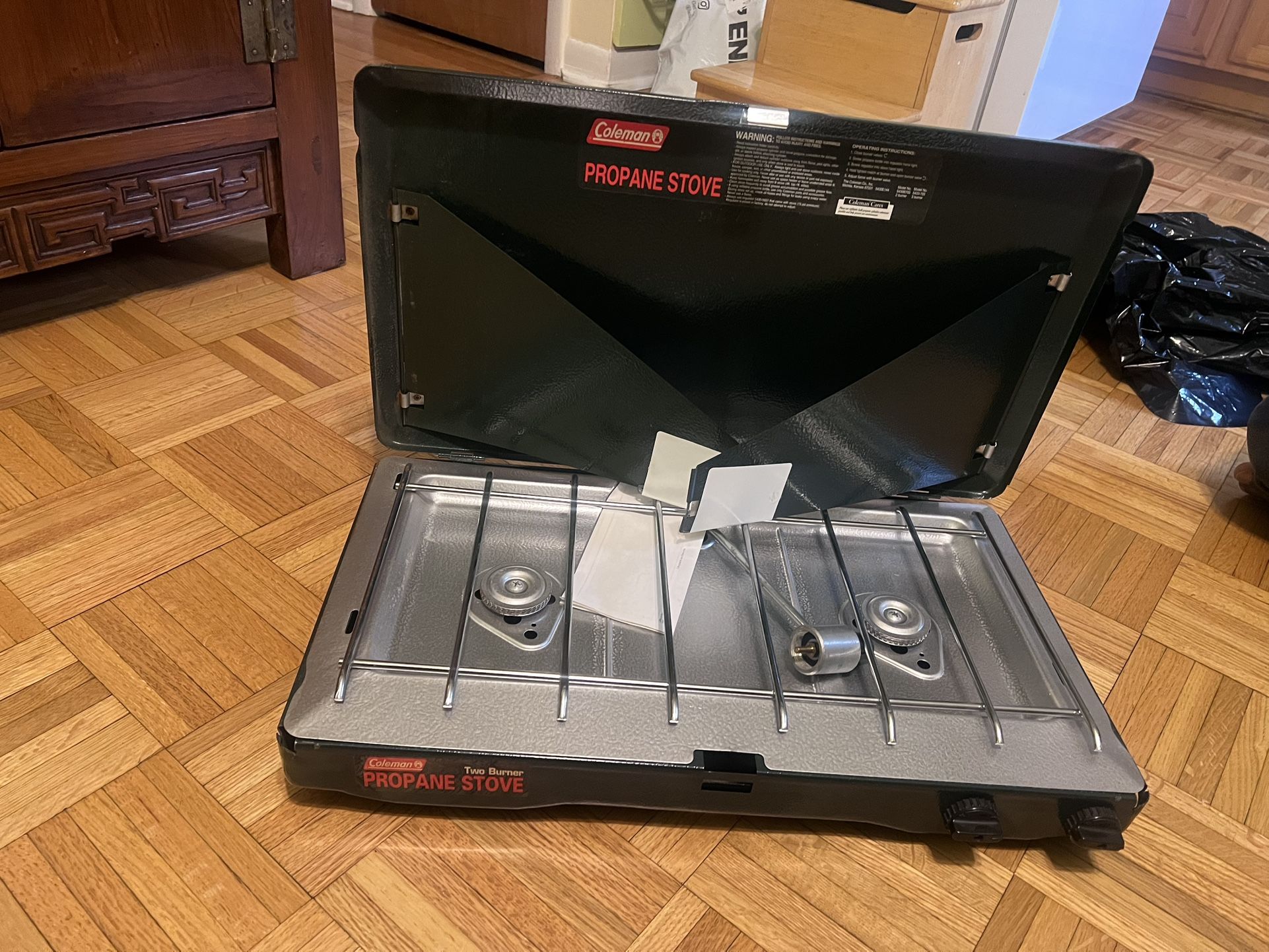 Coleman propane stove