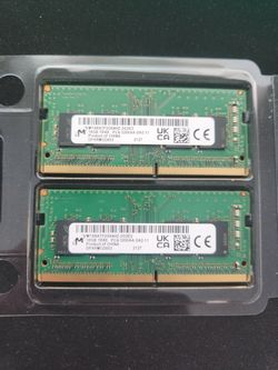 Micron 32gb ( 16 x 2 ) Ddr4 3200hz laptop