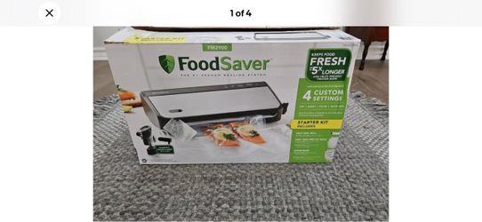 Food Saver Brand vacuum sealer FM 2900 New never opened