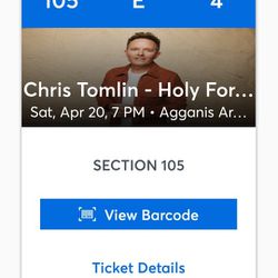 Boston Massachusetts Chris Tomlin Tickets