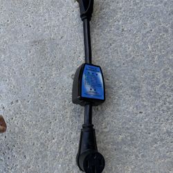 POWSAF 50amp Surge Protector for rv Accessories RV Voltage Protector/Monitor