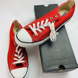 CONVERSE CHUCK TAYLORS MENS SIZE 12 BRAND NEW BRIGHT RED CHERRY SCARLET CARDINAL CHRISTMAS NIKE  