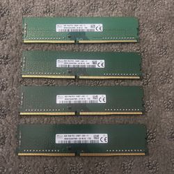 SK Hynix 32GB DDR4 RAM (4x8GB) 2400MHz