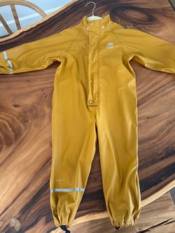 CeLaVi European Kids Rain Onepiece Mud and Snow Suit for Boys Girls - 5 years
