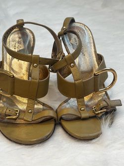 Dolce & Gabbana Leather Strappy Heeled Sandals