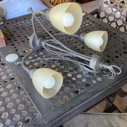 Chandelier With 3 Lights ! Candelabro Con 3 Luces 