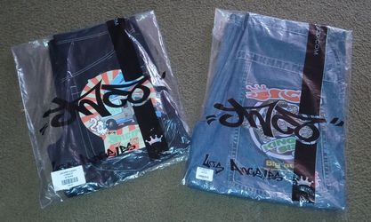 2 Piece JNCO Bundle (NWT) new with tags. 1st pair womens 32 x 30, 2nd pair mens 42 x 30.