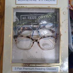 3 Pair Reading Glasses