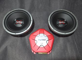 Sony xplod amp. & subwoofers