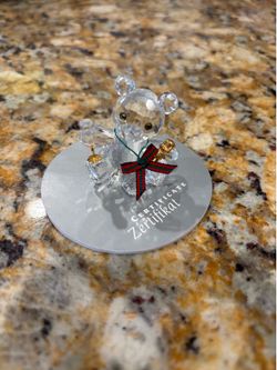 Authentic Swarovski Silver CrystalModel: Kris Bear "Celebration" (#238168)
