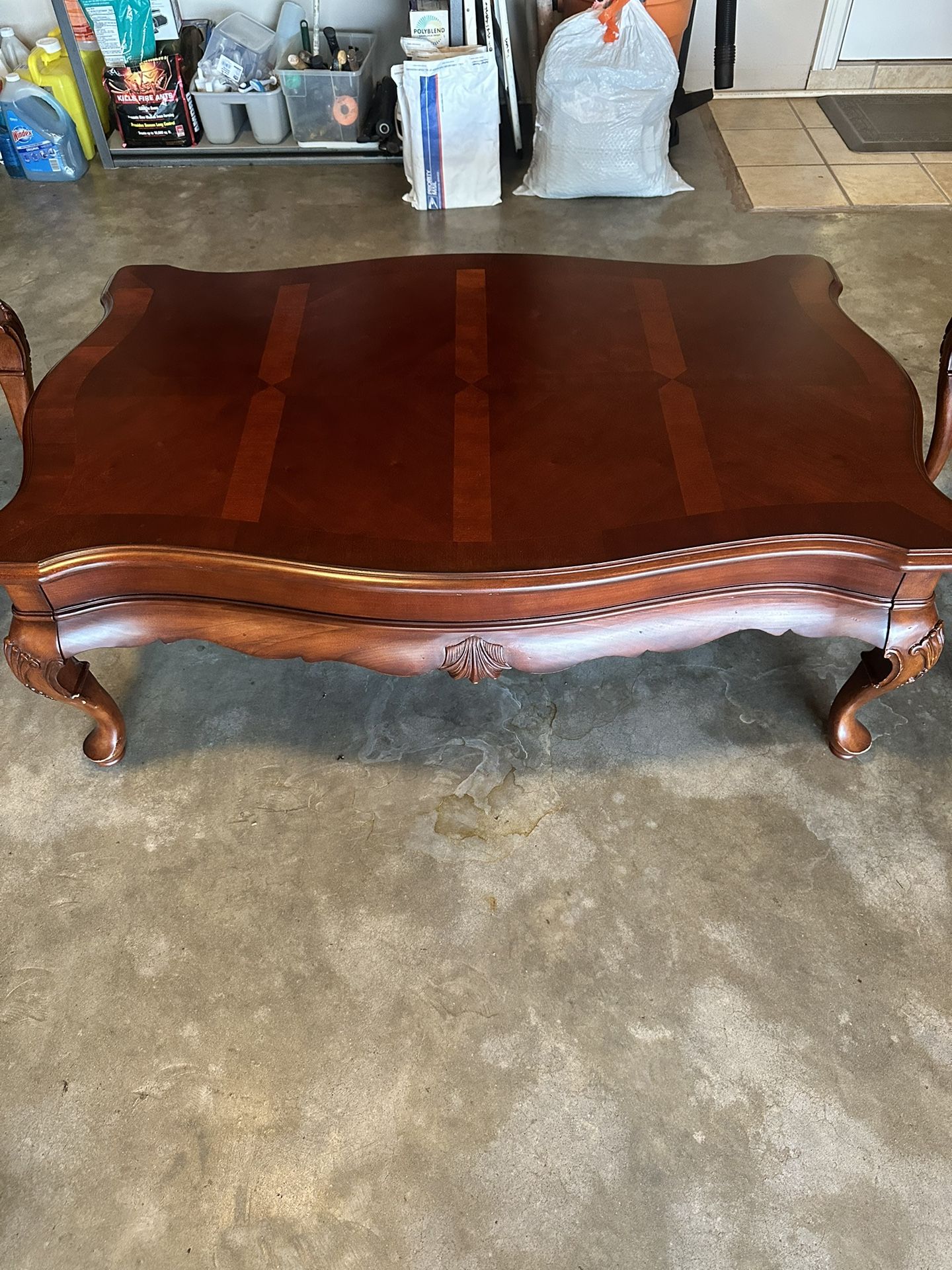 MOTIVATED, NEED SPACE!!RARE FIND: Elegant Queen Anne Style Coffee & End Tables by Thomasville