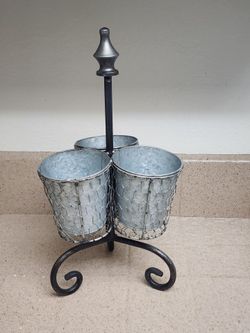 Utensils caddy stainless steel