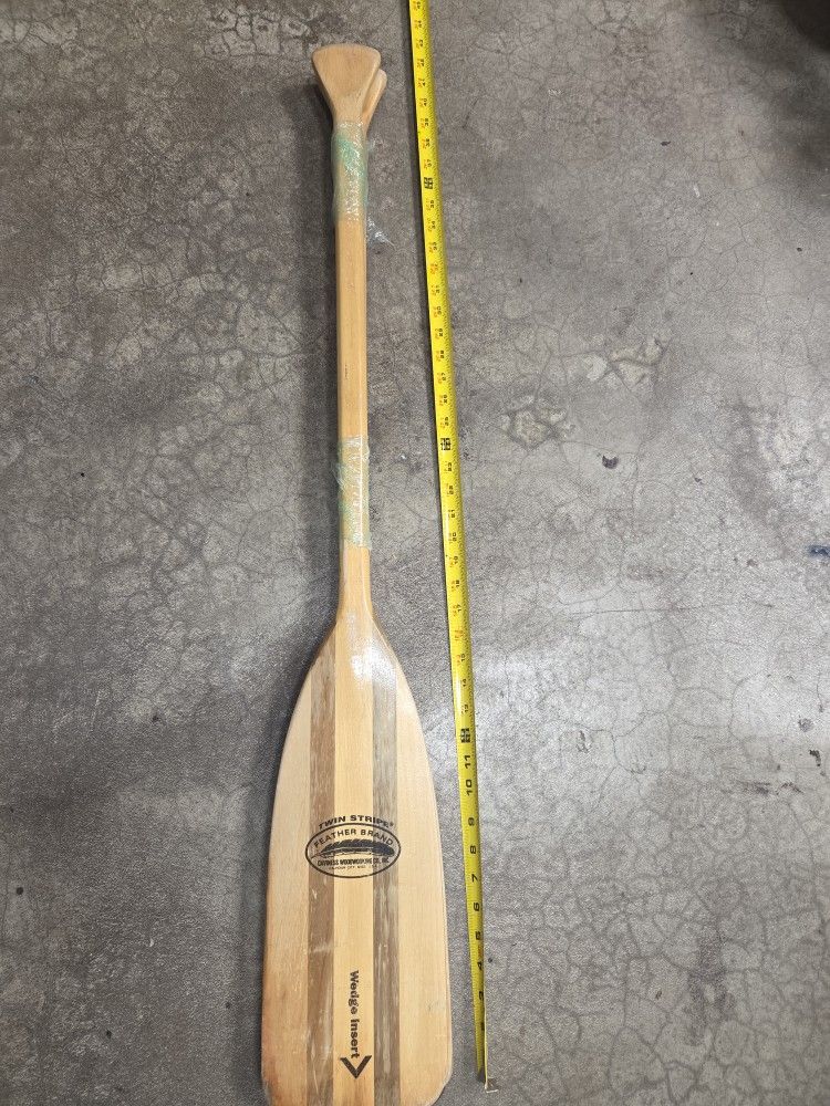 Feather Brand Wooden Canoe Paddles