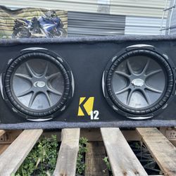 Kicker 12 Inch Subwoofers