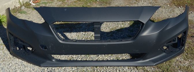 USED REF#U0259 || 2017-2019 SUBARU IMPREZA || FRONT BUMPER COVER ONLY