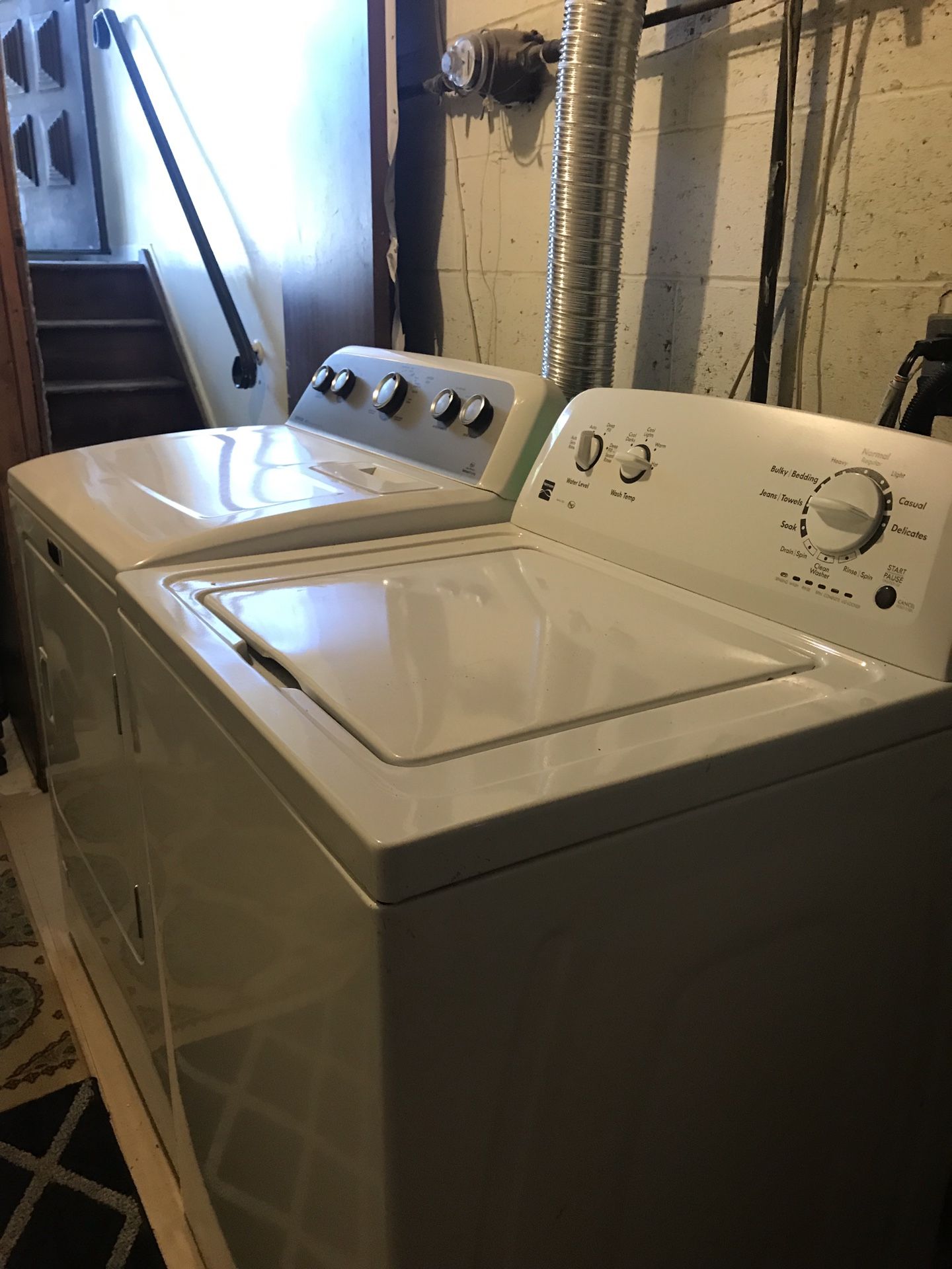 Washer and dryer (kenmore washer and dryer is bravo)