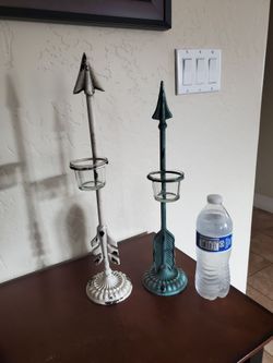 Tealight Wrought Iron arrows